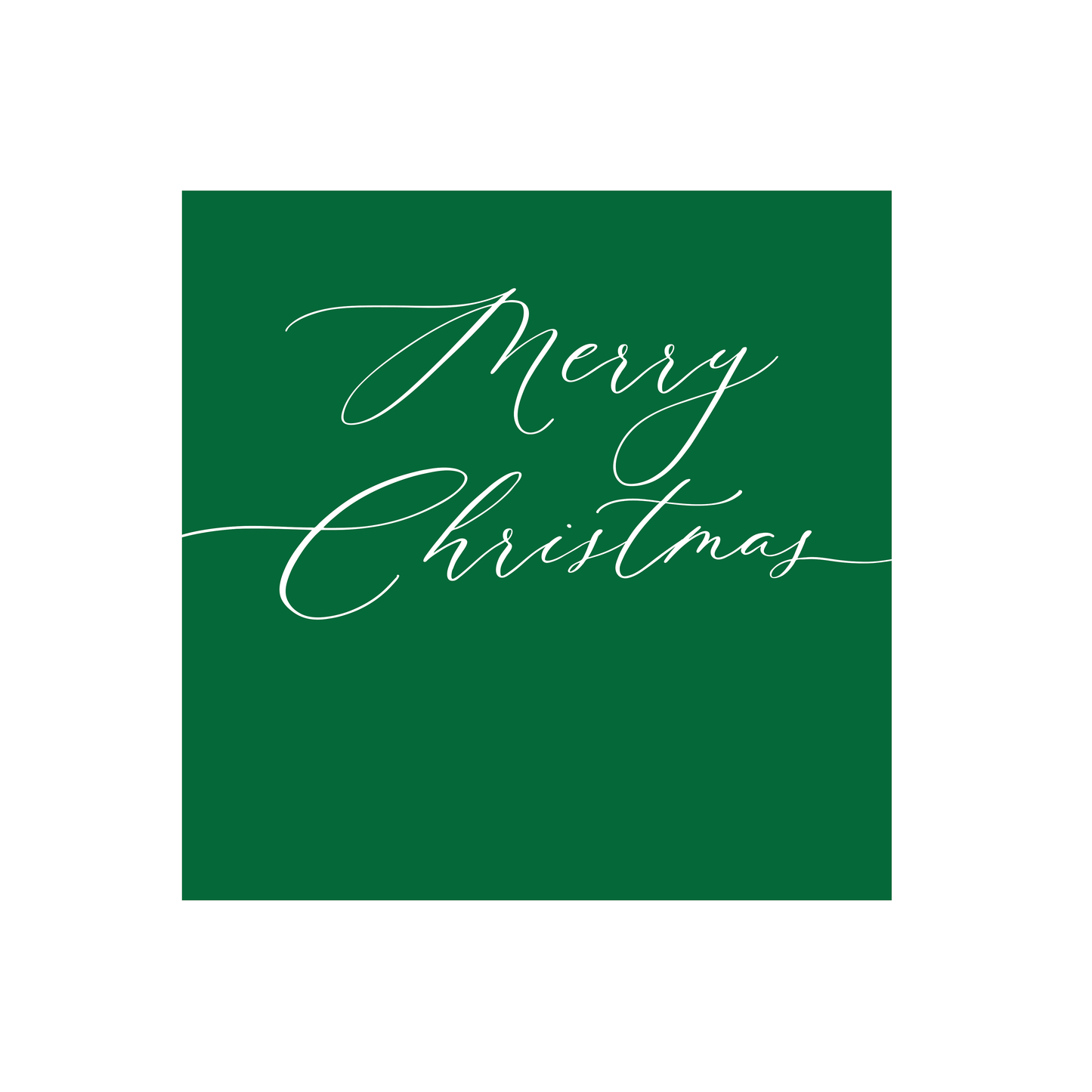 Classic Green Holiday Gift Labels
