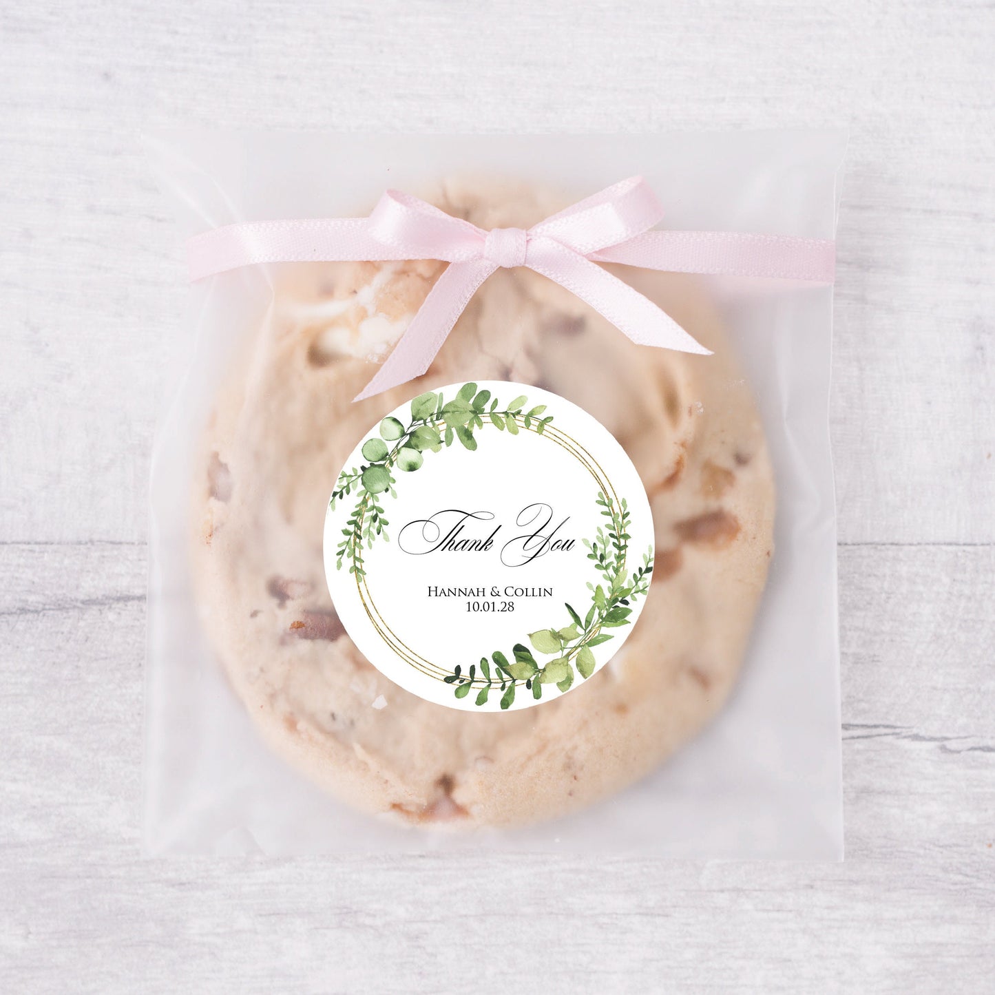 Wedding Stickers - Thank You Sticker Wedding Favor Stickers Wedding Labels for Favor Greenery Botanical Wedding Eucalyptus Thank You Sticker