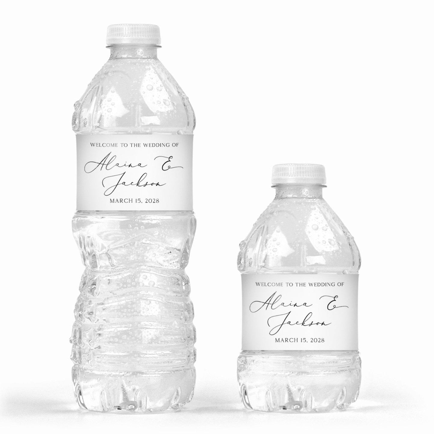 Water Bottle Labels - Welcome Wedding Labels, Welcome to the Wedding Labels, Wedding Welcome Bag Stickers. Water Bottle Sticker, Water Label