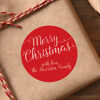 Christmas Gift Tags Christmas Gift Labels Christmas Stickers Christmas Gift Stickers Personalized Gift Labels Red Xmas Present Stickers